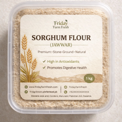 Sorghum (Jawwar ) Flour (1 kg)